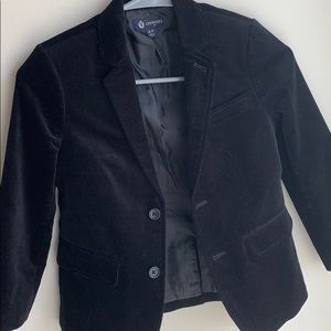 Crewcuts Black Velvet Blazer